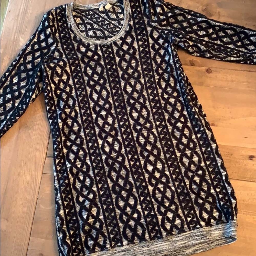 Anthropologie textured sweater dress by Moth